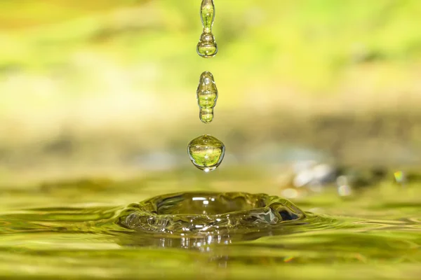 Drops of four seasons - summer. — Stock Photo, Image