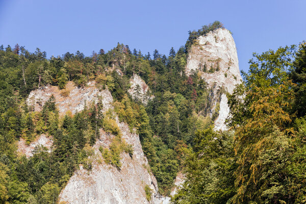 Landscapes of Poland. Colorful mountais.