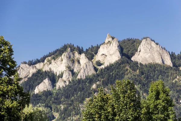 Památky Polska - krásné horské pieniny. — Stock fotografie