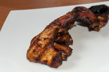 tavuk ızgara - sıcak baharat kanatları
