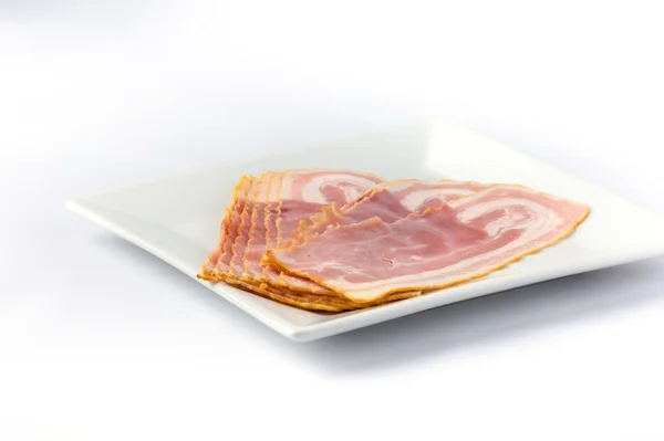 Rå bacon — Stockfoto