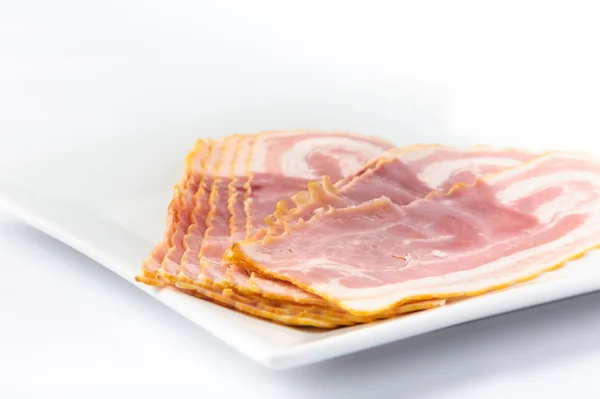 Rå bacon — Stockfoto