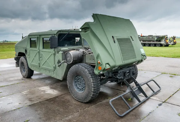 Militair voertuig — Stockfoto