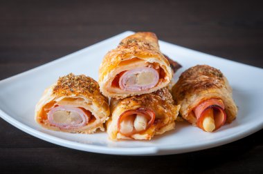 kuşkonmaz ile jambon