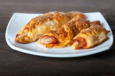 kuşkonmaz ile jambon