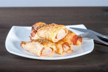 kuşkonmaz ile jambon