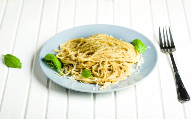 Cacio e pepe - an Italian classic - a delicious dish of pasta, cheese and pepper