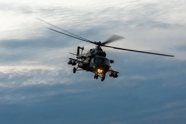 Polish Transport Helicopter Air Show Stockbild