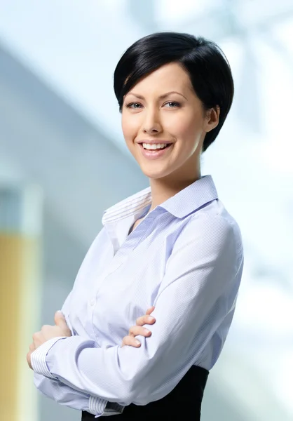 Portrait of a handsome successful business woman — Stock Photo, Image