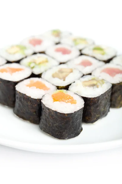Portion of maki rolls — Stock Photo, Image
