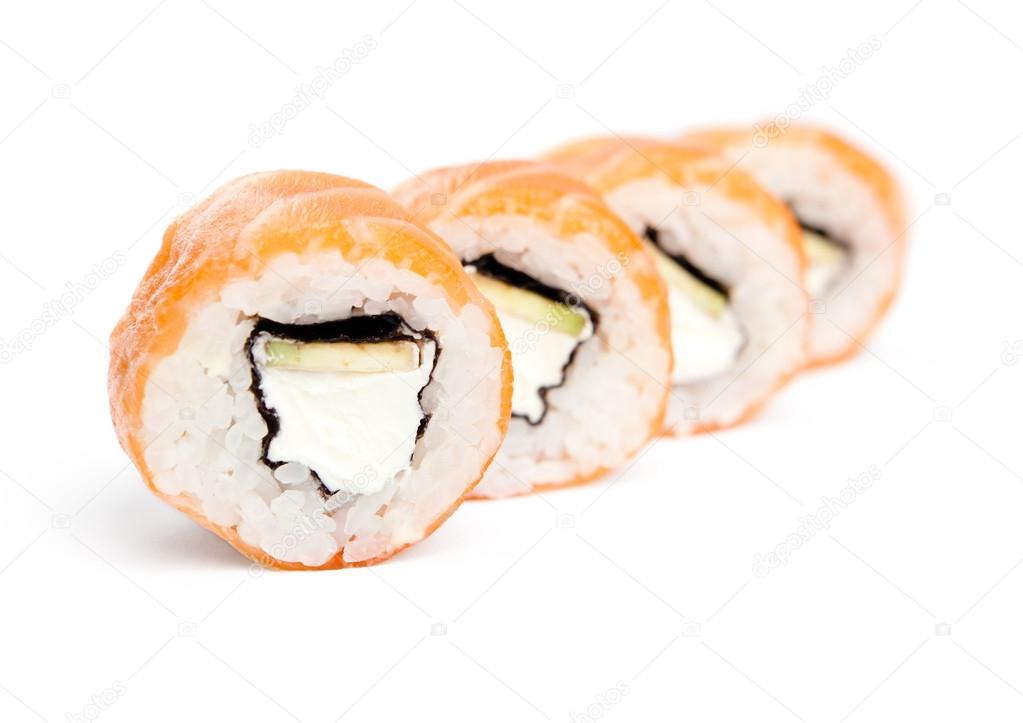 Philadelphia sushi rolls