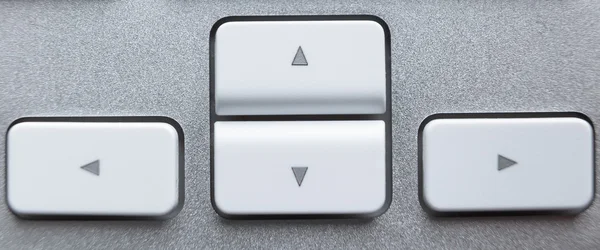 Arrow keys on keyboard — Stock Photo, Image