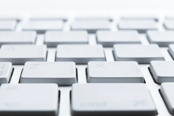 Close up of keys of laptop keyboard — Stock Photo, Image