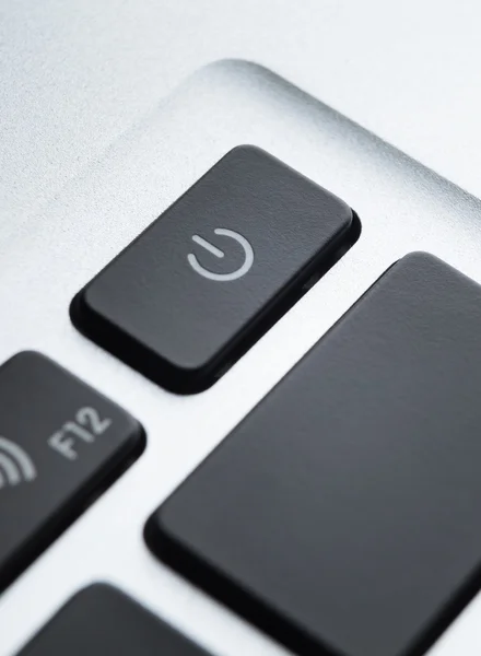 Close up of part of computer keyboard — Stock Photo, Image