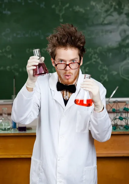 Mad scientist — Stock Photo, Image