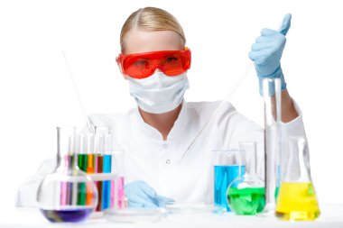 kadın doktor uygular