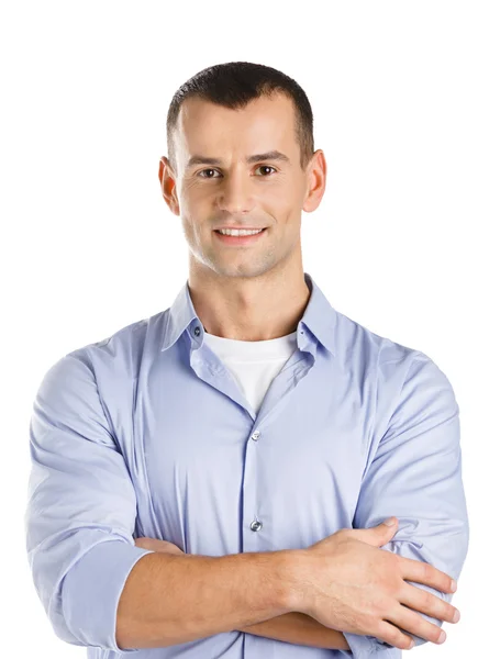 Man with arms crossed — Stock Photo, Image