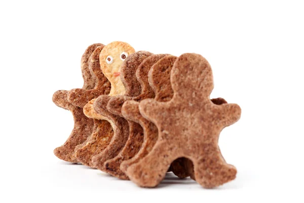 Set of biscuits Gingerbread Man — Stock Photo, Image