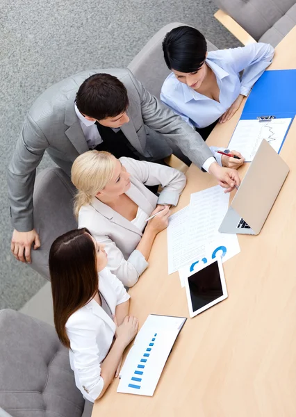 Equipe de sucesso na conferência — Fotografia de Stock