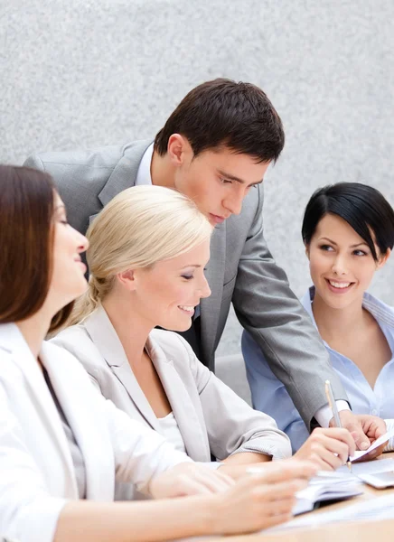 Business team at the meeting — Stock Photo, Image