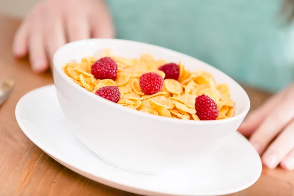Close up of healthy breakfast — Stock Photo, Image