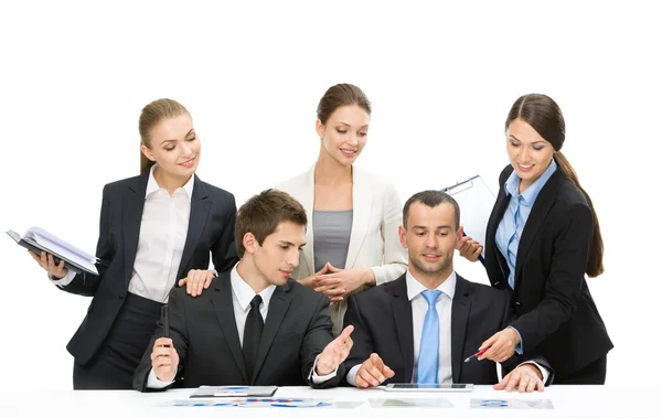 Group of executives working — Stock Photo, Image