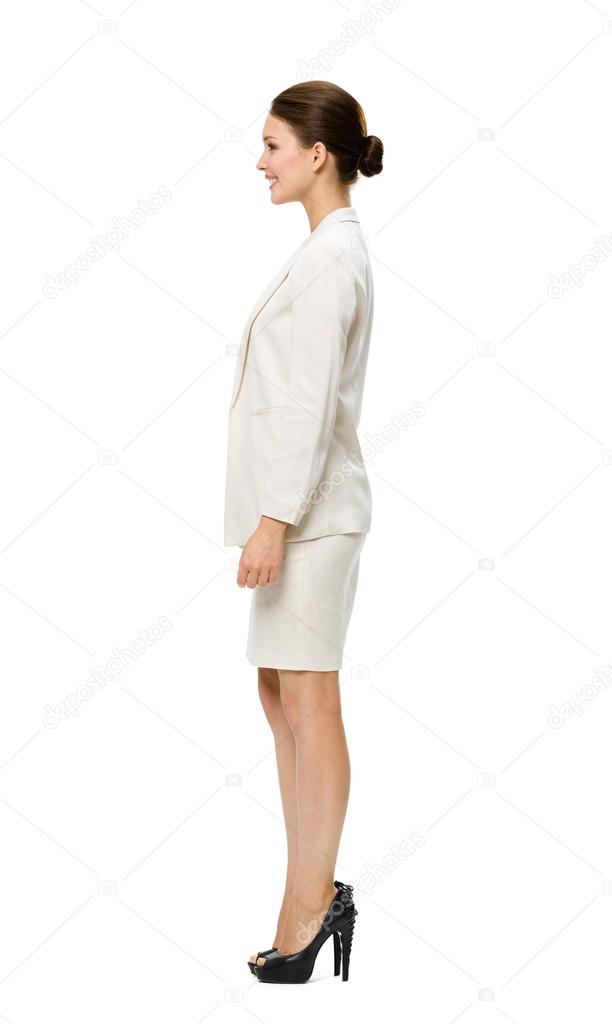 Profile of business woman