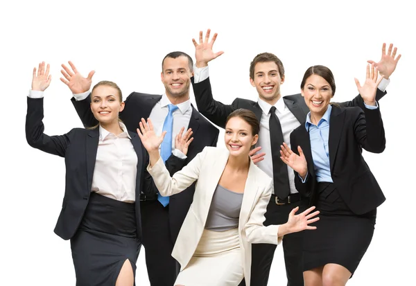 Group of happy executives — Stock Photo, Image