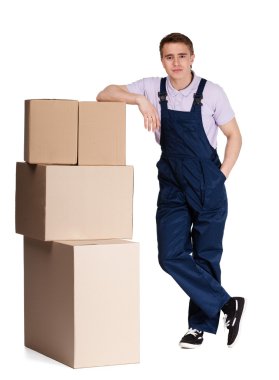 teslimatçı karton kutuları