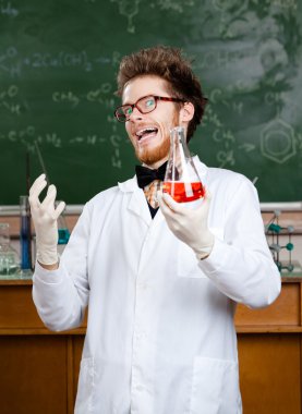 Konik flask teslim deli Profesör güler