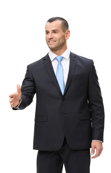 Businessman handshaking — Stock Photo, Image