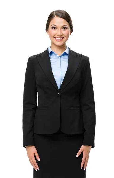 Half-length portrait of female manager — Stock Photo, Image