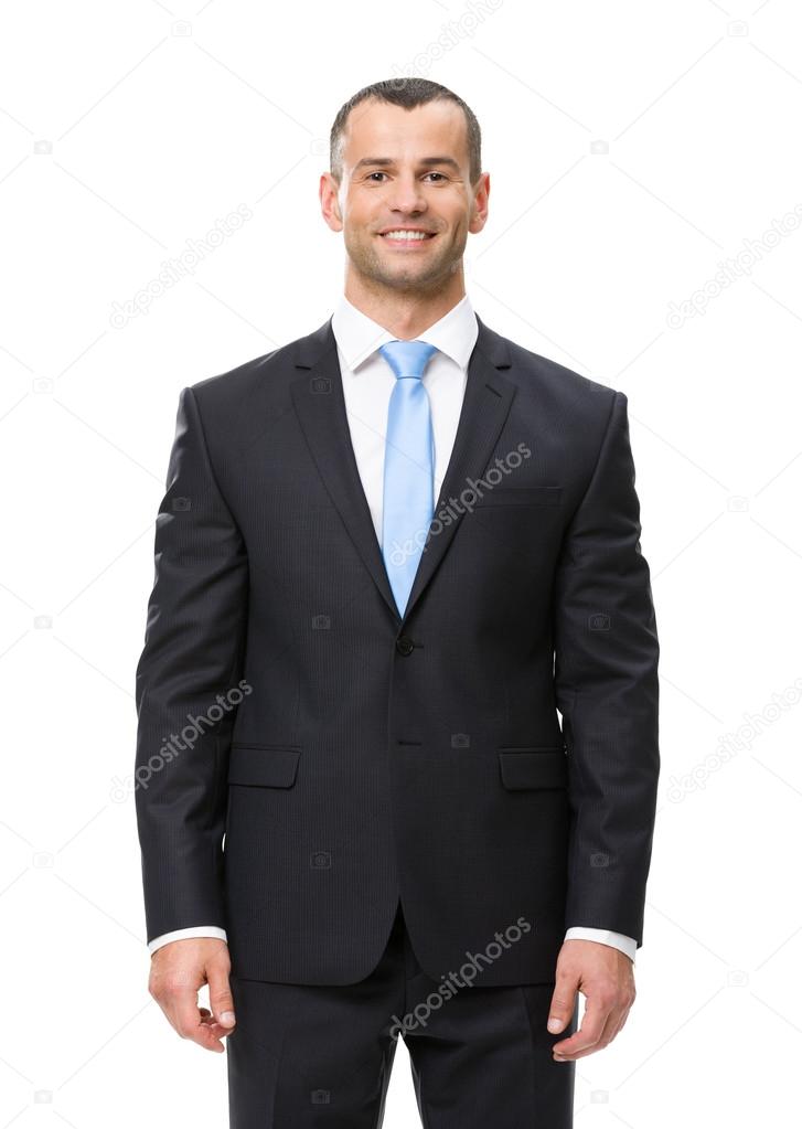 Portrait of serious businessman