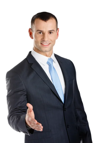 Businessman offering partnership — Stock Photo, Image