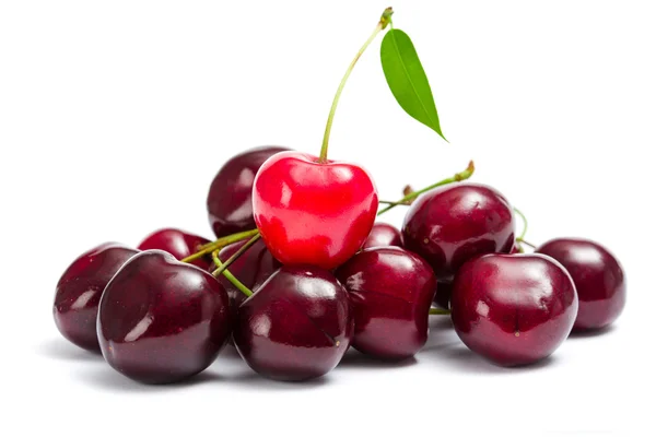 Close-up view of heap of cherry — Stock Photo, Image