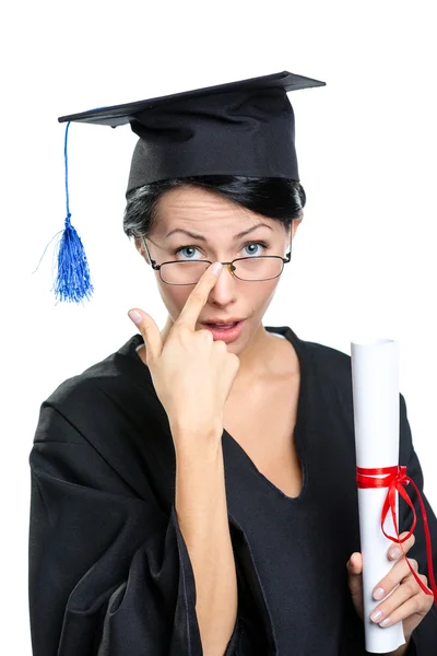 Estudiante graduado — Foto de Stock