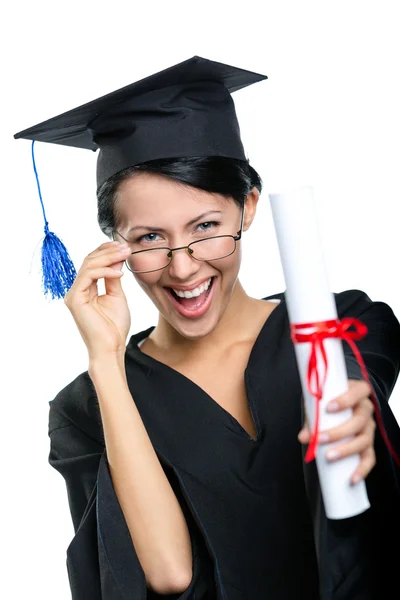 Graduating student — Stock Photo, Image