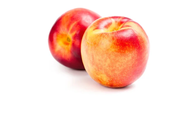Крупним планом два персики — стокове фото