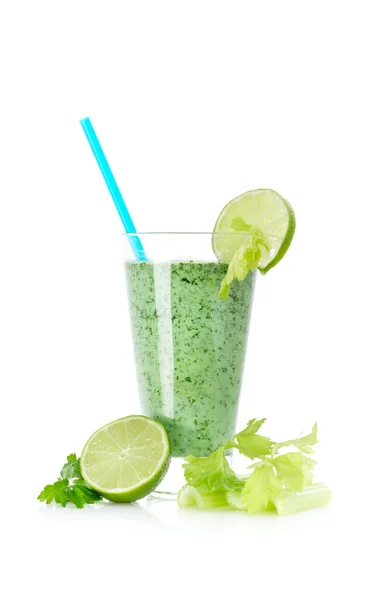 Close up of a green cocktail — Stock Photo, Image