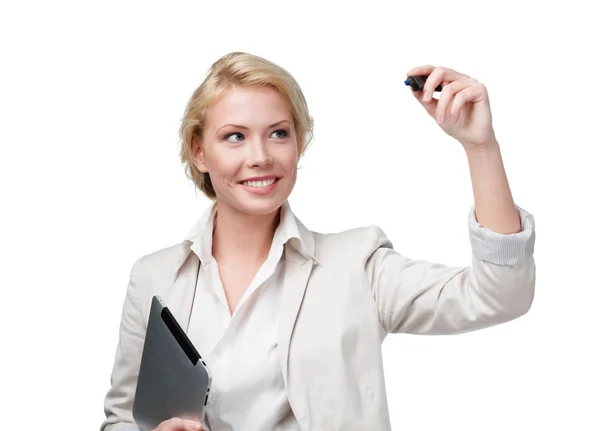 Young business woman Stock Photo