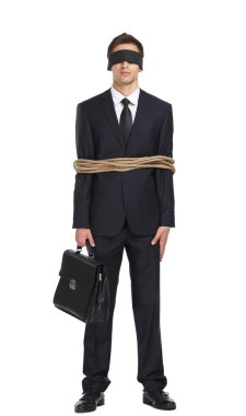 işadamı ile ip bağladılar