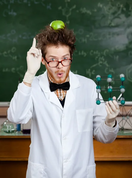 Mad professor — Stock Photo, Image