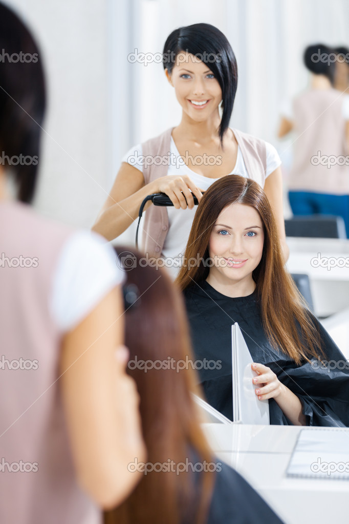 hairdresser for woman