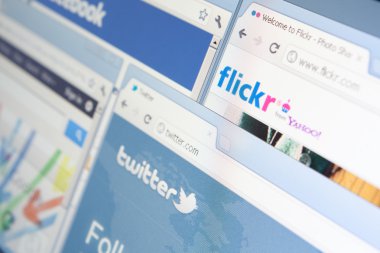 İnternet sayfaları ekran görüntüsü