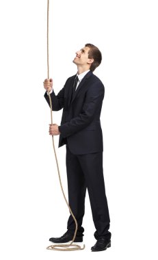 iş adamı kordon kaynıyor