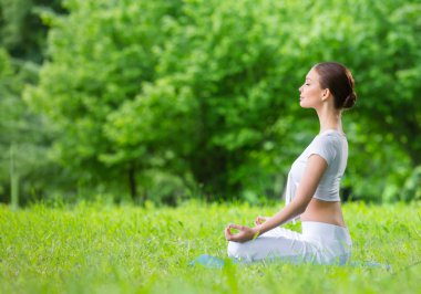 asana kız zen konumlandırın