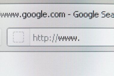 Google arama alanı ekran görüntüsü