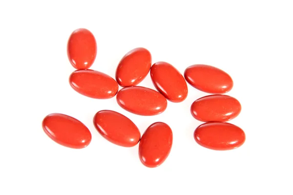 Pastillas rojas — Foto de Stock