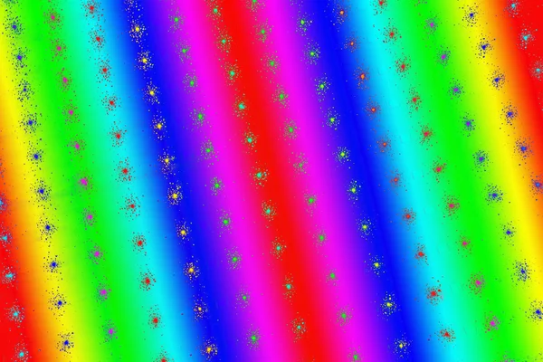 Abstrakt rainbow power-lampor belysning, disco industri. — Stockfoto