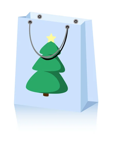 Sac de Noël — Image vectorielle